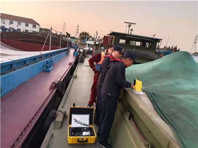 船舶固廢物快檢“神器”亮相鎮(zhèn)江